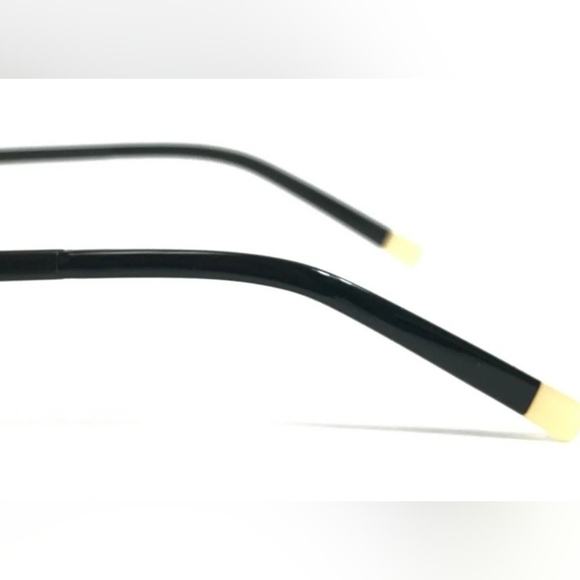 DKNY DY4507 3001 Eyeglasses Frames Black Rectangular Horn Rim 50-17-135 - Picture 5 of 7